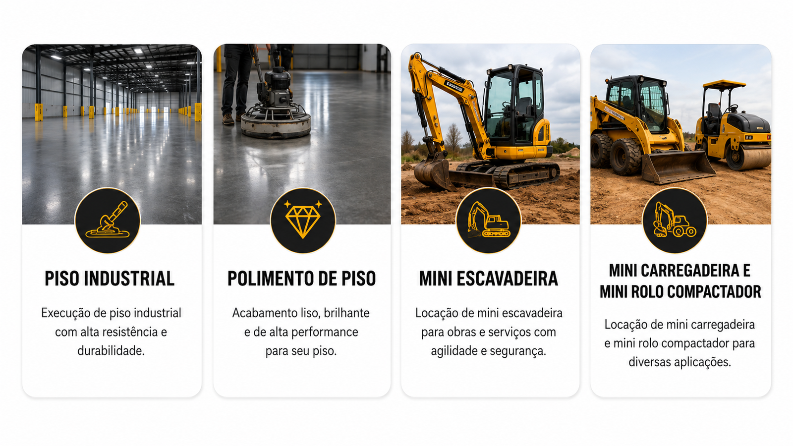 Serviços da CPI Pisos Industriais